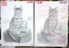 北野田絵画教室iさんの通信レッスン・猫