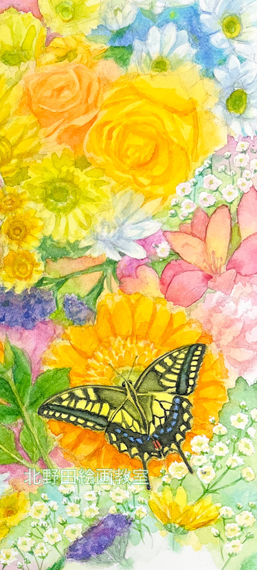 水彩画・部分（講師）