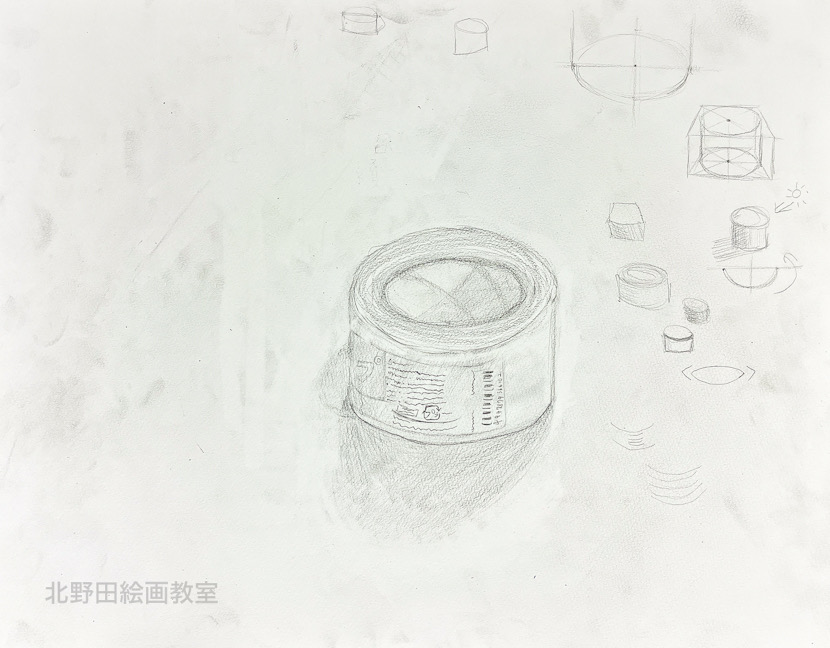 さつき君（小学5年生・鉛筆デッサン）F6号