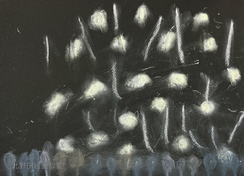 かなんちゃん(小学1年生・パステル画)F4号