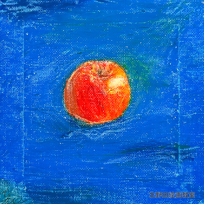 ゆあちゃん（小学5年生・クレヨン画）15㎝角