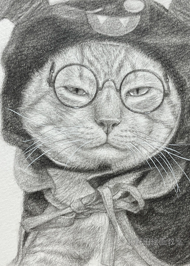 ズームアップ（講師・鉛筆画）