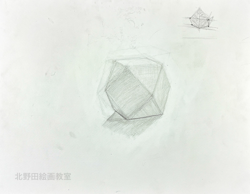 さつき君(小学5年生・鉛筆デッサン)F6号