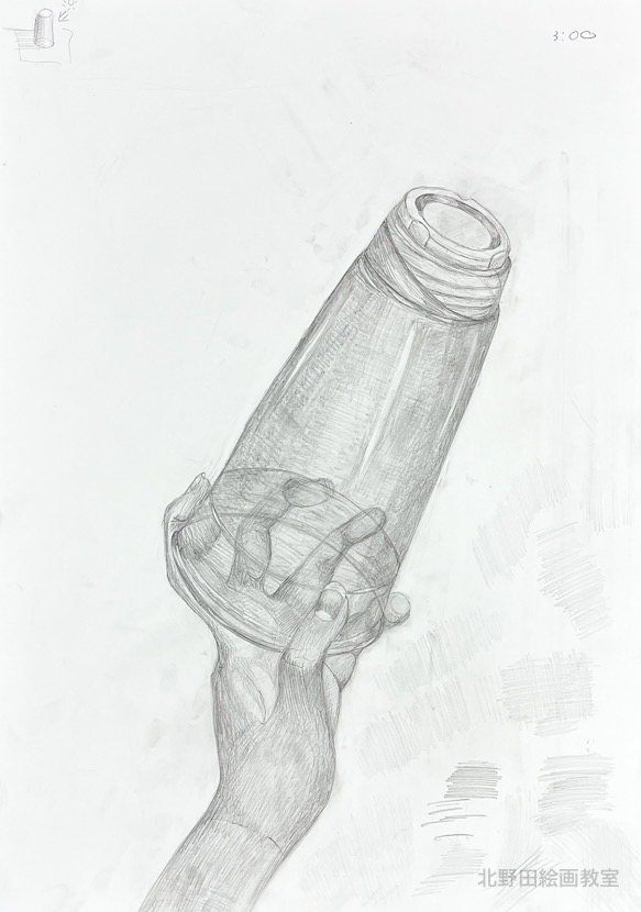 あきなちゃん（高校生1年生・鉛筆デッサン）B3