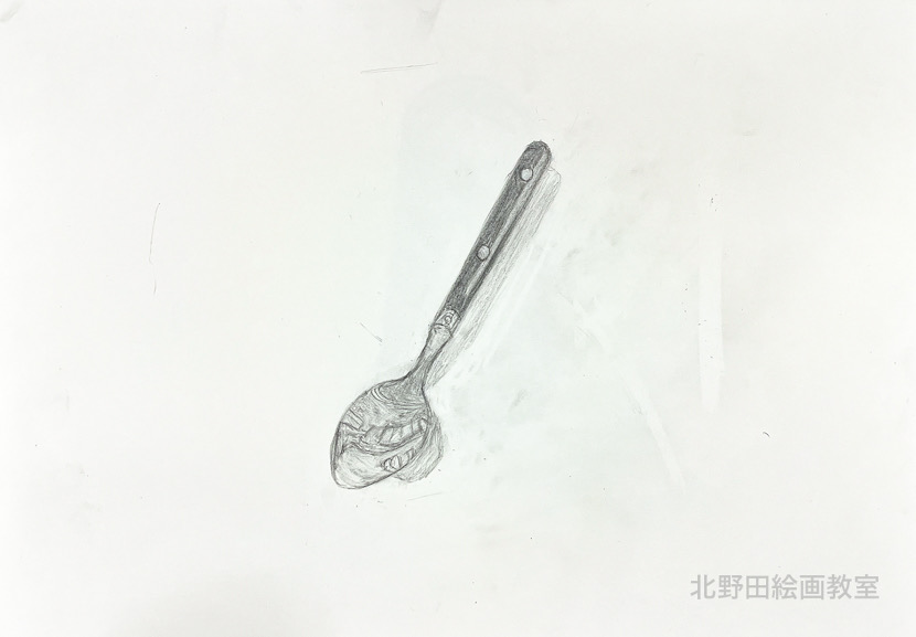 さえちゃん（中学3年生・鉛筆デッサン）A4