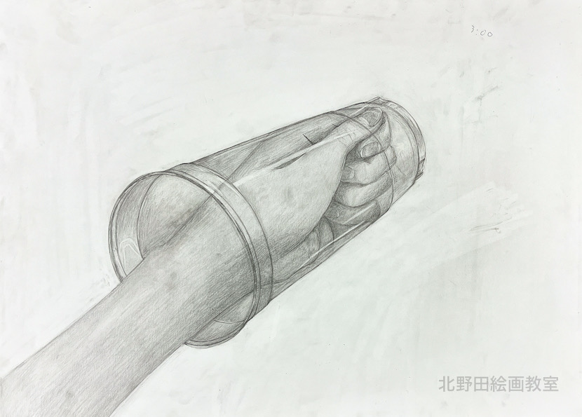 あきなちゃん（高校生1年生・鉛筆デッサン）B3