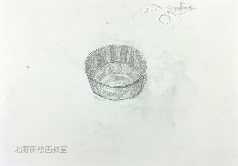 さえちゃん(中学3年生・鉛筆デッサン)B4