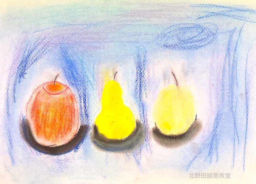 あんなちゃん（幼稚園生・パステル画）F4号