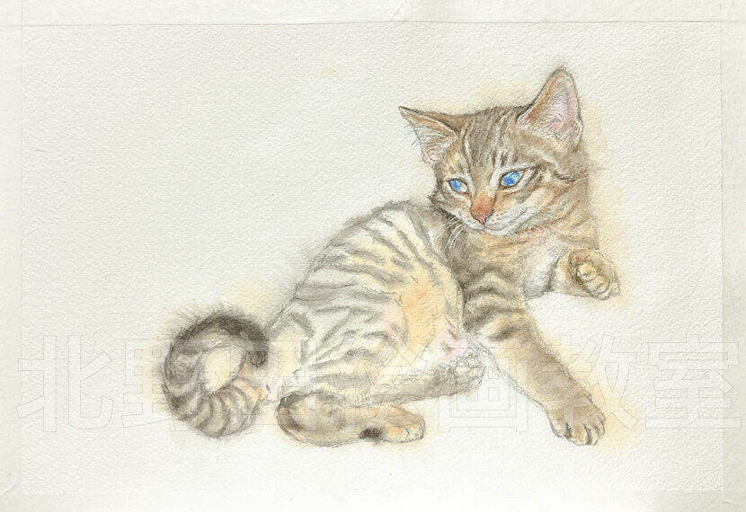 制作過程② （講師・水彩画）