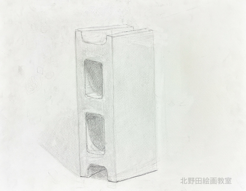 さつき君（小学5年生・鉛筆デッサン）F6号