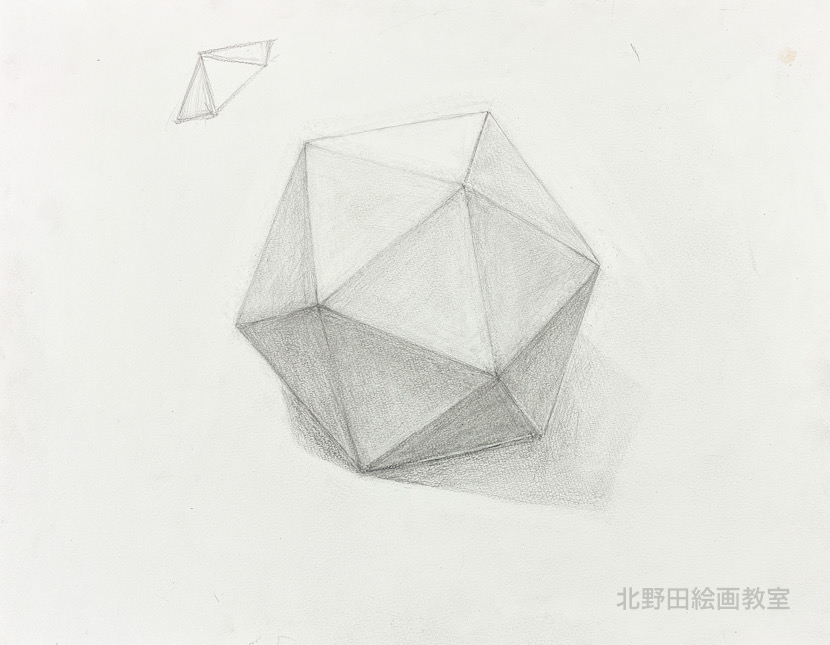 かりんちゃん（高校3年生・鉛筆デッサン）F6号