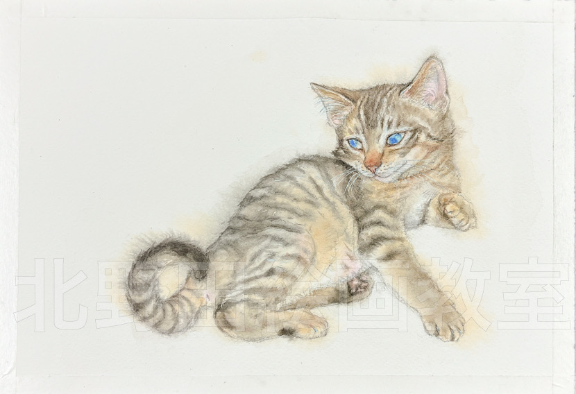 制作過程③ （講師・水彩画）