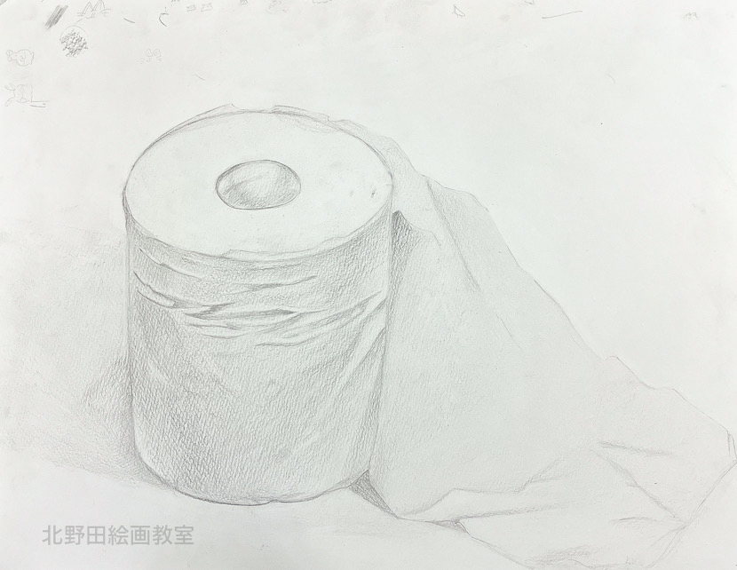 いずみちゃん（高校3年生・鉛筆デッサン）F6号