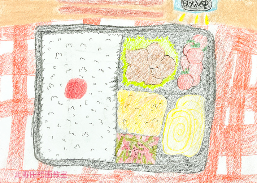 みゆちゃん（小学2年生・色鉛筆画）F4号