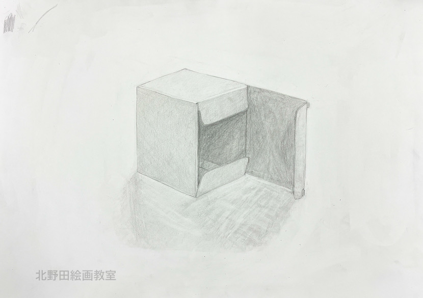 けいせい君（高校3年生・鉛筆デッサン）B3