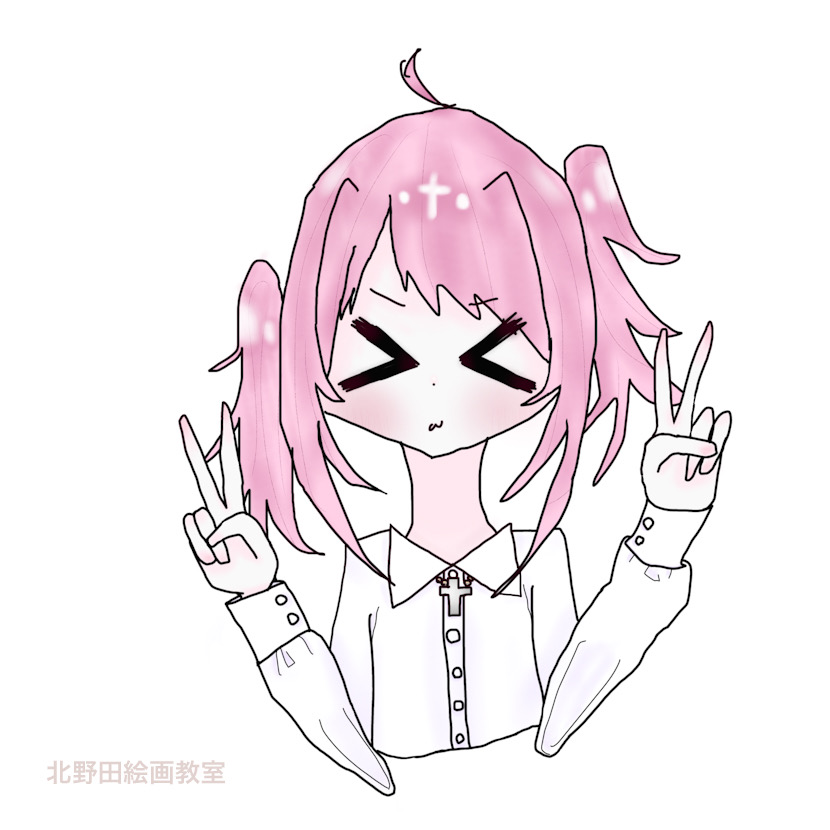 はるちゃん（中学1年生・デジタル画）