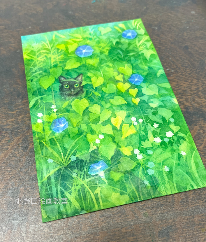 制作過程⑤ サインを入れる前