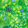 『初夏（朝顔とるる）』（講師・水彩画）