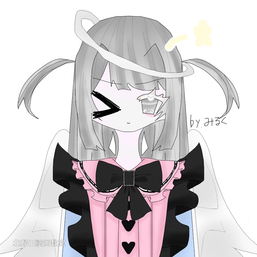 はるちゃん(中学1年生・デジタル画)
